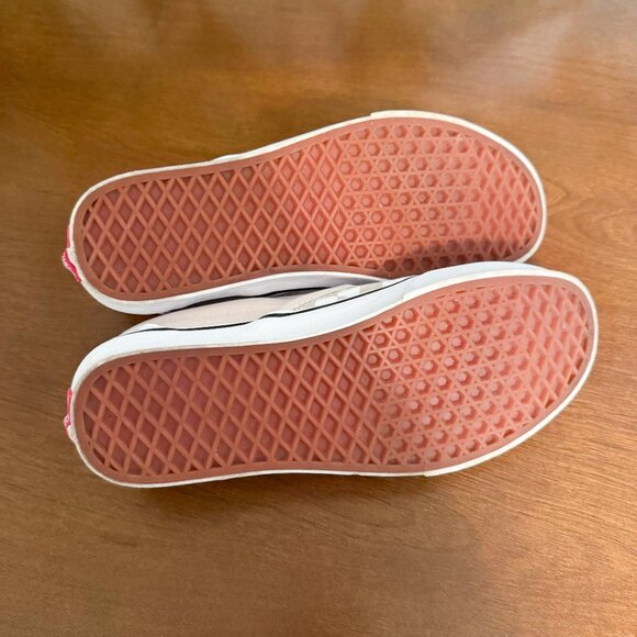 Tan Checkerboard Slip-On Vans - Picture 5 of 5